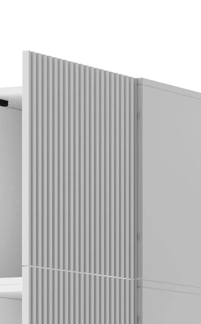 Wardrobe PAFOS 1D BASE 45x55 5x45 White Matt