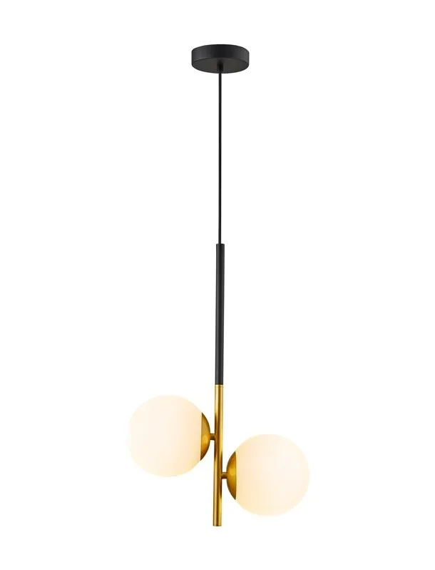 PENDANT LIGHT RAILE 2XE27 GOLD
