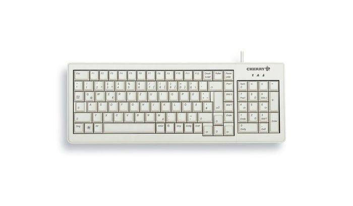 CHERRY XS keyboard Home USB QWERTZ German Grey