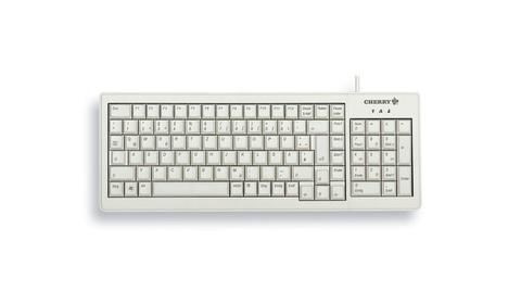 CHERRY XS keyboard Home USB QWERTZ German Grey
