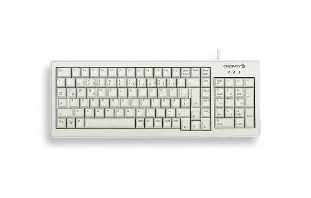 CHERRY XS keyboard Home USB QWERTZ German Grey