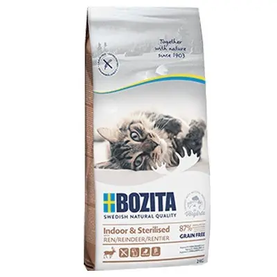 Bozita Indoor Sterilised Grain Free Reindeer 2 Kg