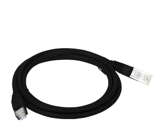 Alantec KKU5CZA3 networking cable Black 3 m Cat5e U/UTP (UTP)