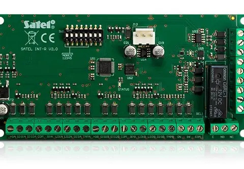 Satel INT-R magnetic card reader Green