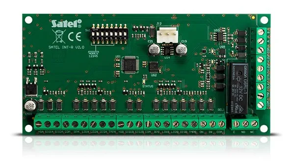 Satel INT-R magnetic card reader Green