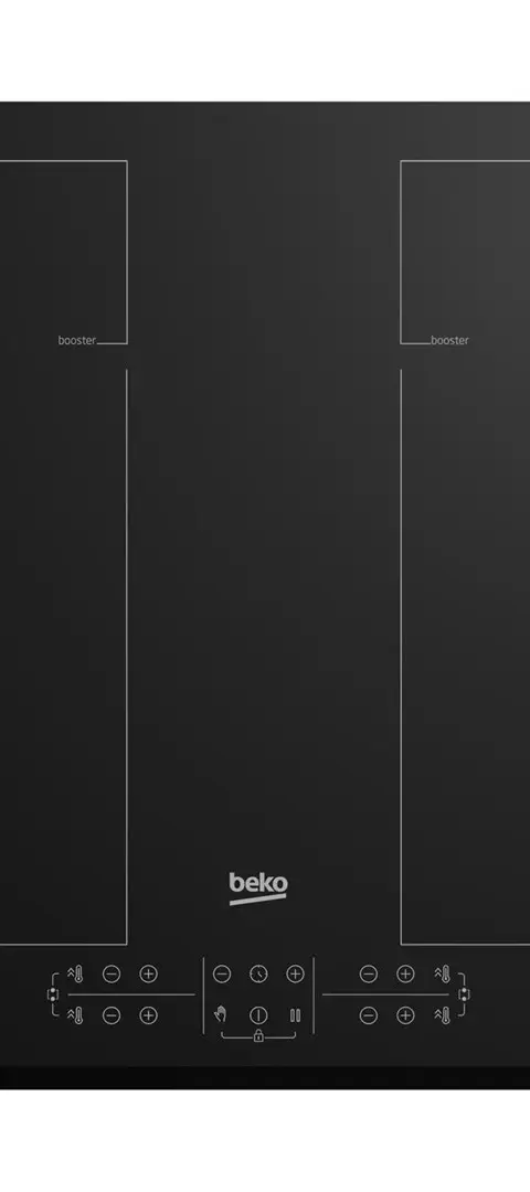 Beko HII64206F2MT Black Built-in 60 cm Zone induction hob 4 zone(s)