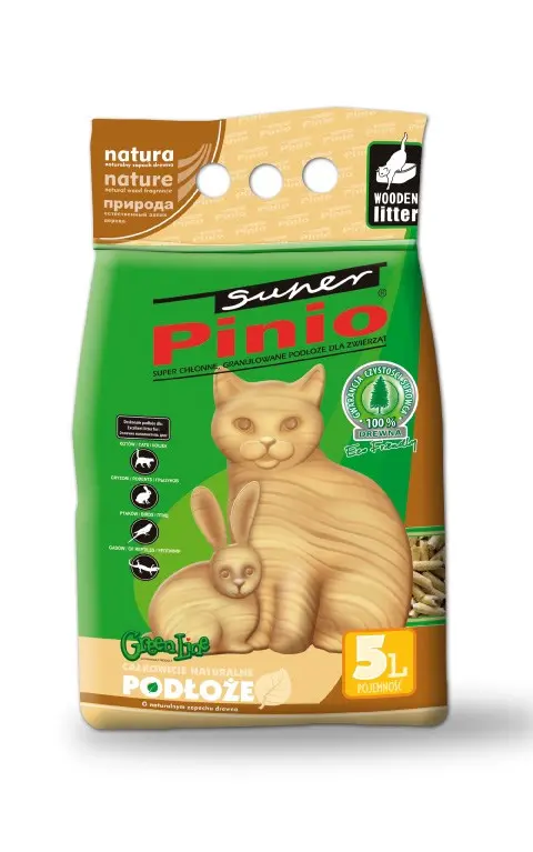 Certech Cat Litter Super Pinio Natural 5 L - Wooden Cat Litter
