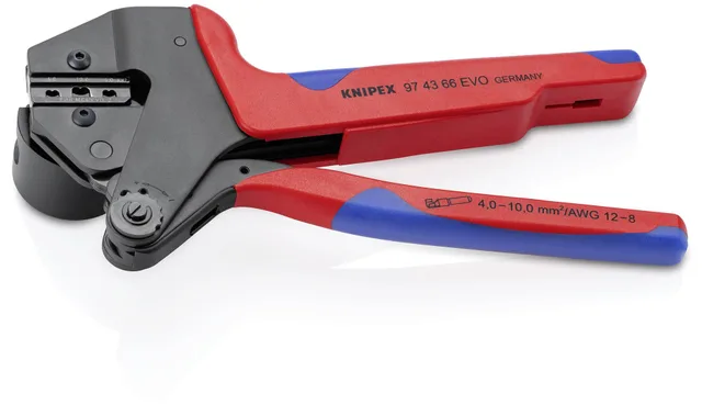 Crimping Pliers For Interchangeable Dies