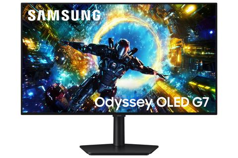 Cm (32") 3840 X 2160 Pixel SAMSUNG LS32HG732SUXEN 16:9 4K Ultra HD OLED 0,03 Ms 330 Hz HDR DisplayPort HDMI Pivot Height VESA 81,3