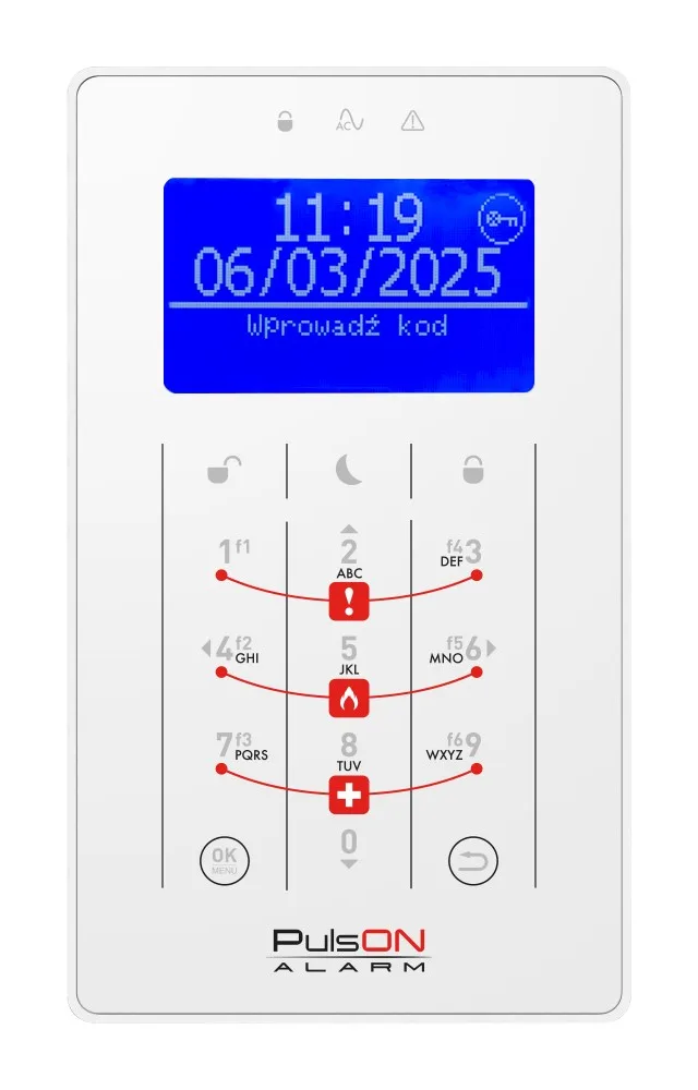 PulsON LCD(BLU)/S WH