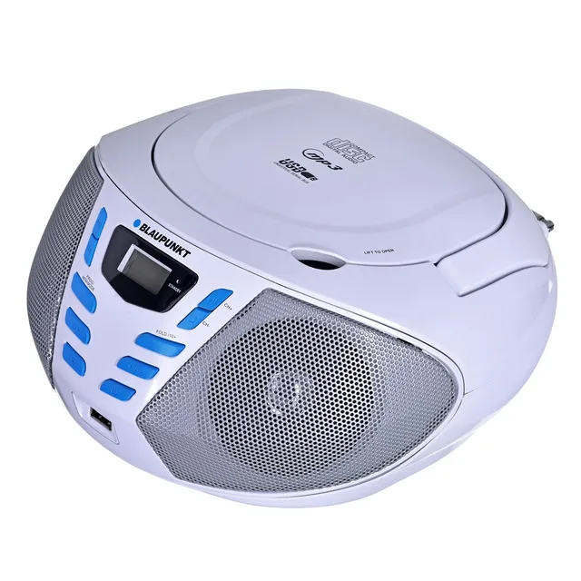 Blaupunkt BB7-WH Portable Stereo System Digital 2.4 W FM Grey MP3 Playback