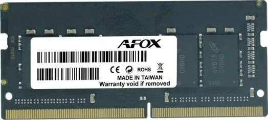 AFOX AFSD416PS1P memory module 16 GB 1 x 16 GB DDR4 260-pin SO-DIMM