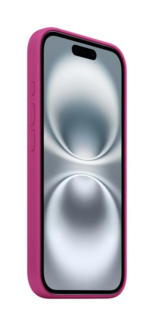 APPLE IPhone 16 Silicone Case With MagSafe - Fuchsia