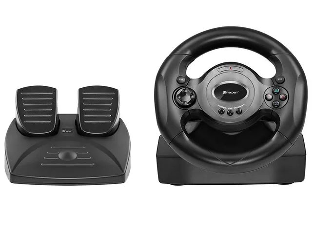 Tracer Rayder 4 In 1 Black Steering Wheel PC PlayStation 4 Playstation 3 Xbox One