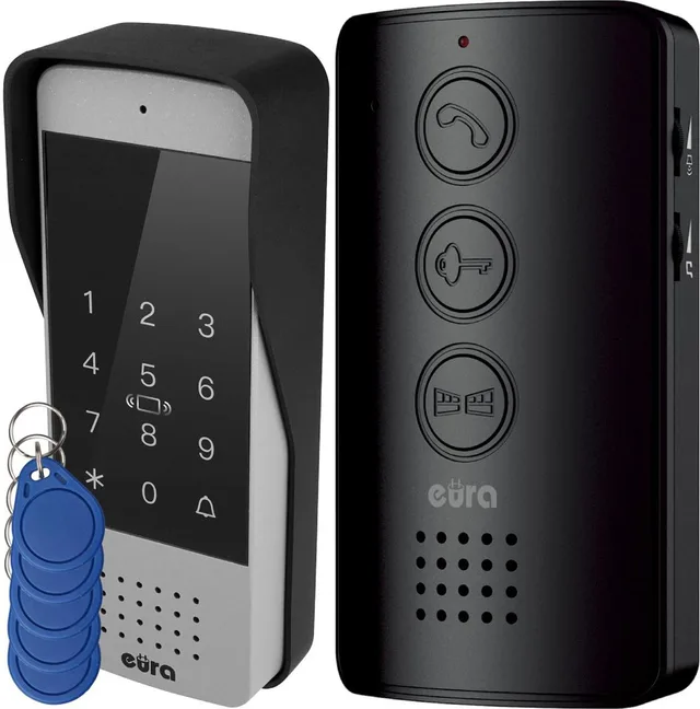 EURA ADP-34A3 Intercom Black