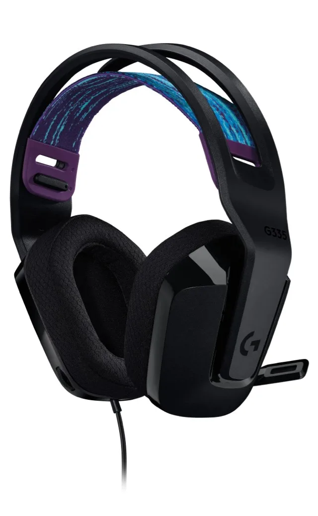 Logitech G335 Wired Gaming Headset - Black