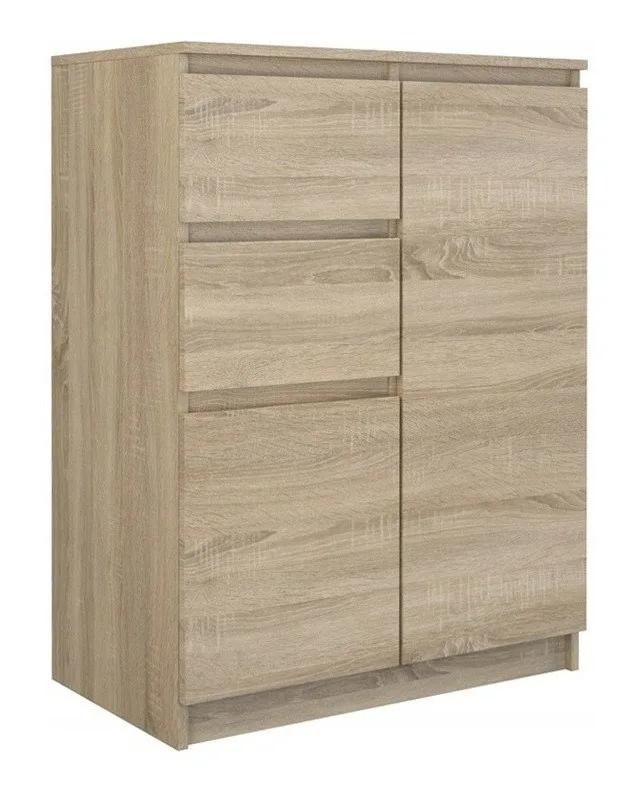 Topeshop 2D2S SONOMA chest of drawers