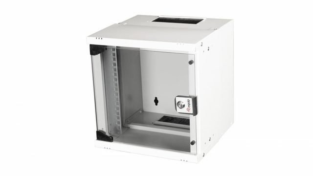 Equip 10" WandgehäUse GlastüR ECO 300x300mm 6U Grey