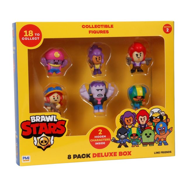 BRAWL STARS S2 FIGURES 8 PACK DELUXE BOX VER.A
