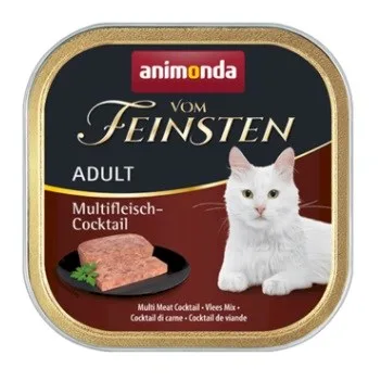 ANIMONDA Vom Feinsten Adult Meat Mix - Wet Cat Food - 100g