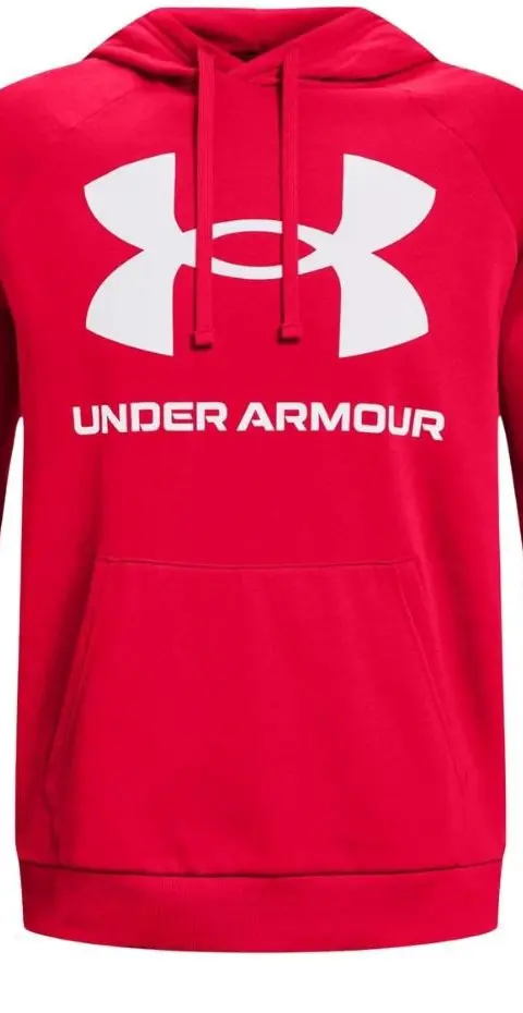 Under Armour Men's Rival Fleece Big Logo HD Red 1357093 600