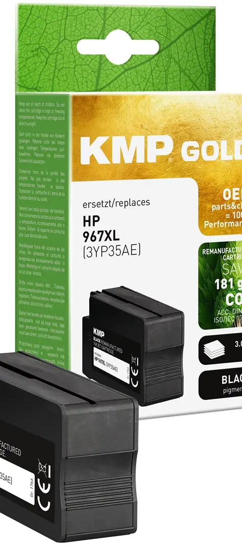 KMP 1766,6201 ink cartridge 1 pc(s) Original High (L) Yield Black