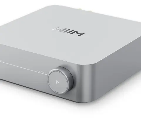 WiiM Amp Silver - Stereo Streaming Amplifier