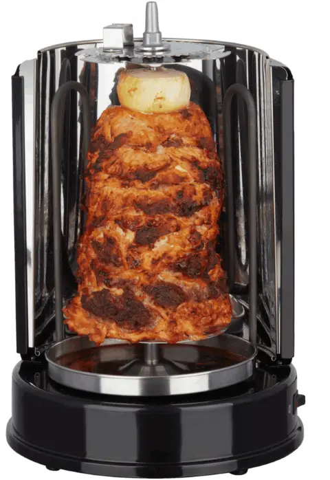 HEINRICH S HDG 8687 Grill Electric Black 1400 W