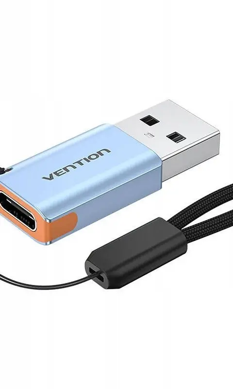 Vention CUAH0 cable gender changer USB Type-A USB Type-C Blue