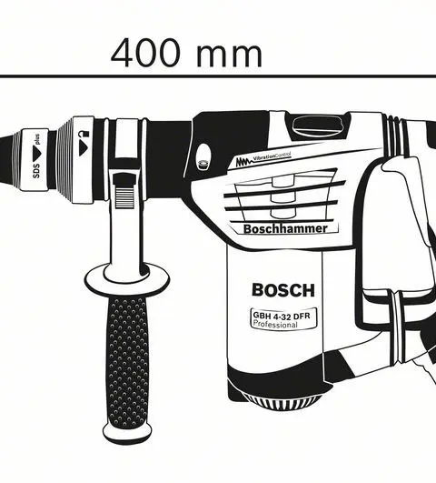 Bosch 0 611 332 101 Rotary Hammer 900 W 800 RPM