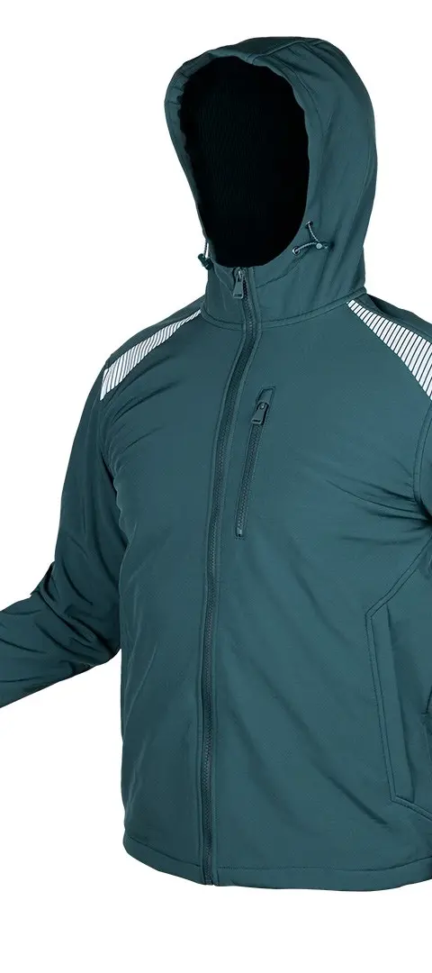 Mix&Match Jacket, 4-way stretch, green, size XXL