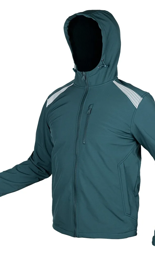 Mix&Match Jacket, 4-way stretch, green, size XXL