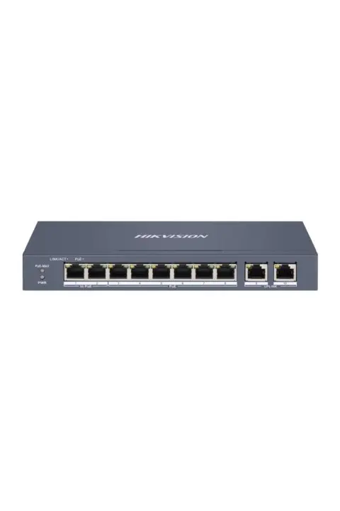 Hikvision DS-3E1310HP-EI network switch Managed Fast Ethernet (10/100) Power over Ethernet (PoE) Grey