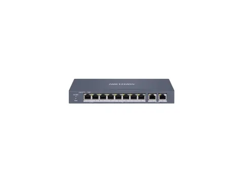 Hikvision DS-3E1310HP-EI network switch Managed Fast Ethernet (10/100) Power over Ethernet (PoE) Grey