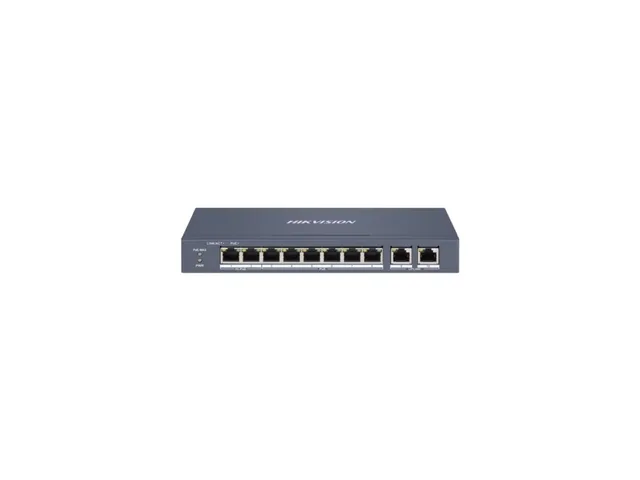 Hikvision DS-3E1310HP-EI network switch Managed Fast Ethernet (10/100) Power over Ethernet (PoE) Grey