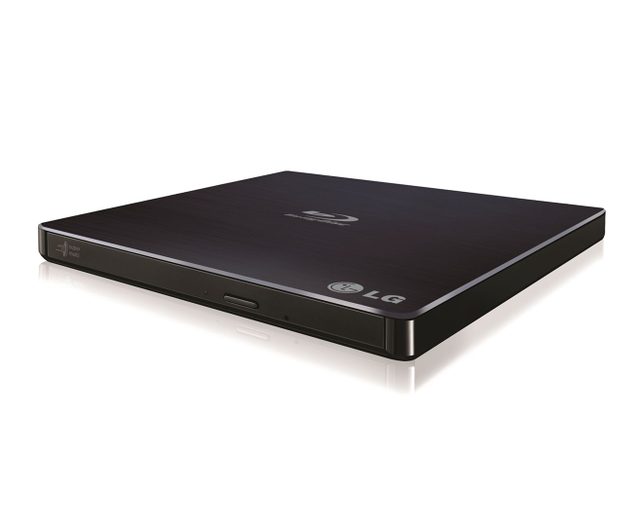 Externer BluRay-Brenner HLDS BP55EB40 Slim USB black