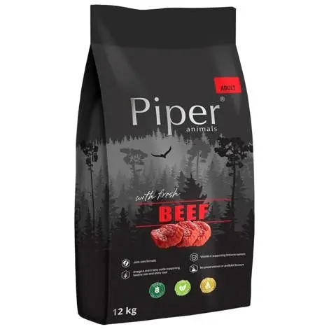 DOLINA NOTECI Piper Animals With Beef - Dry Dog Food - 12 Kg