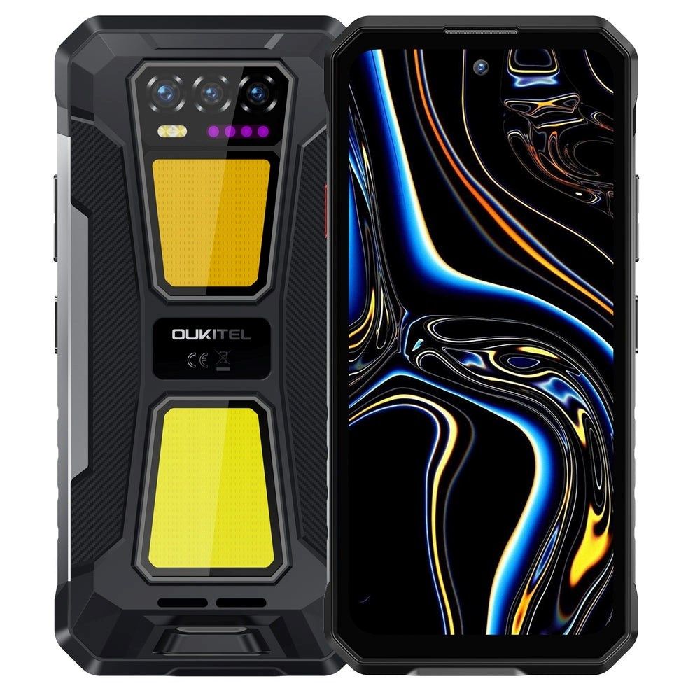 Oukitel WP58 Pro 6 7 Smartphone Dual SIM Android 15 5G USB Type-C 8 GB 512 GB 10000 MAh Black