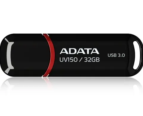 ADATA AUV150-32G-RBK USB flash drive 32 GB USB Type-A 3.2 Gen 1 (3.1 Gen 1) Black