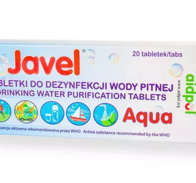Javel Aqua Water Disinfection Tablets 20 Pcs
