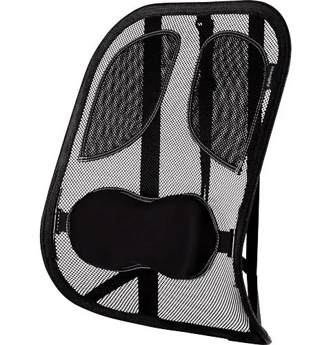 Fellowes Back Support for Office Chair - Professional Series Mesh Office Chair Back Support - Easy To Attach - H19.53 x W30.32 x D36.99cm