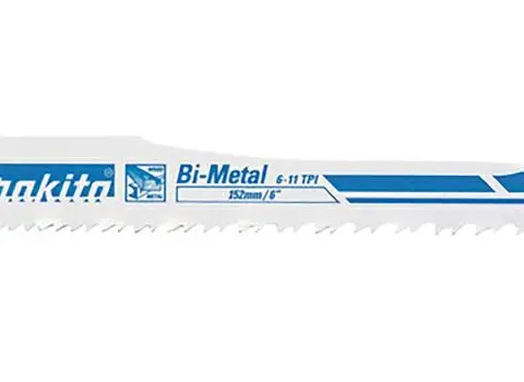 MAKITA RECIPROCATING SAW BLADE BIM 152x0 9mm /25pcs. WOOD METAL PVC (FAST)