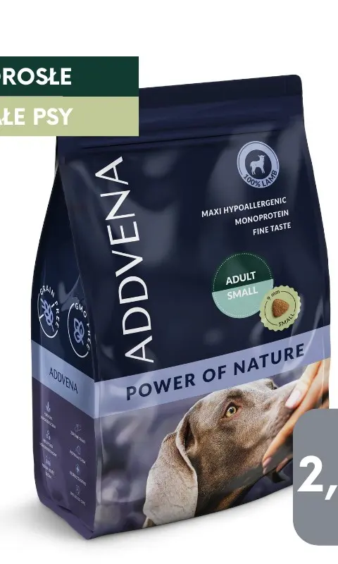 ADDVENA Power Of Nature Adult Small Lamb - Dry Dog Food - 2 5kg