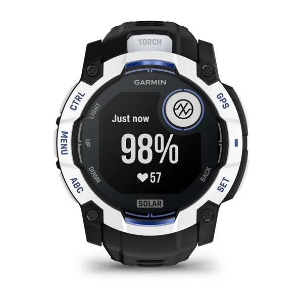 Garmin Instinct 3 Solar GPS 50mm White