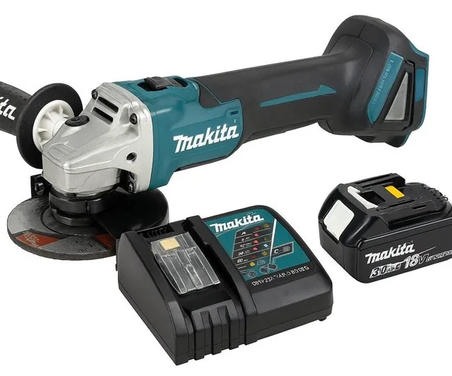 Cordless Angle Grinder 3Ah W/ Charger