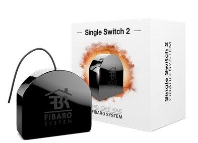 Fibaro FIBEFGS-213 Electrical Relay Black