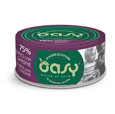 OASY More Love Tuna With Sardine - Wet Cat Food - 70g