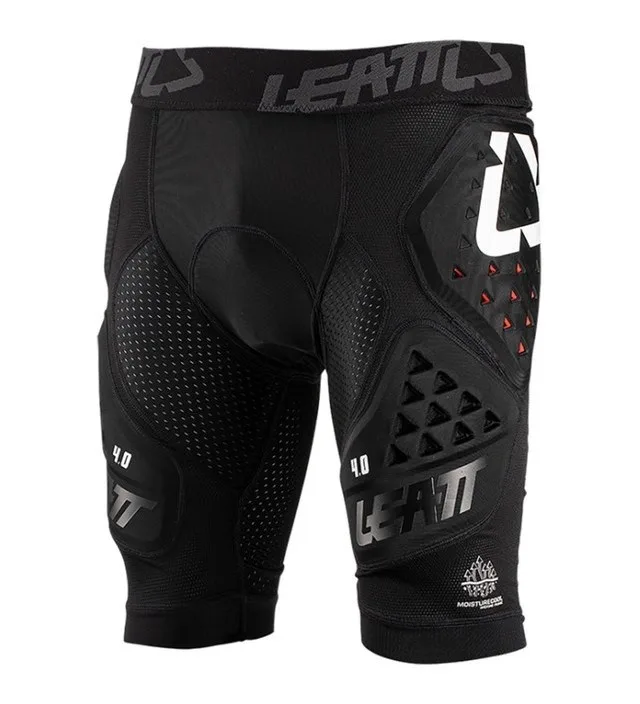 United Kingdom: LEATT Impact Shorts 3DF 4.0 protective shorts, size L, black