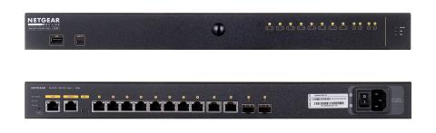 NETGEAR M4250-10G2XF-PoE+ Managed L2/L3 Gigabit Ethernet (10/100/1000) Power over Ethernet (PoE) 1U Black