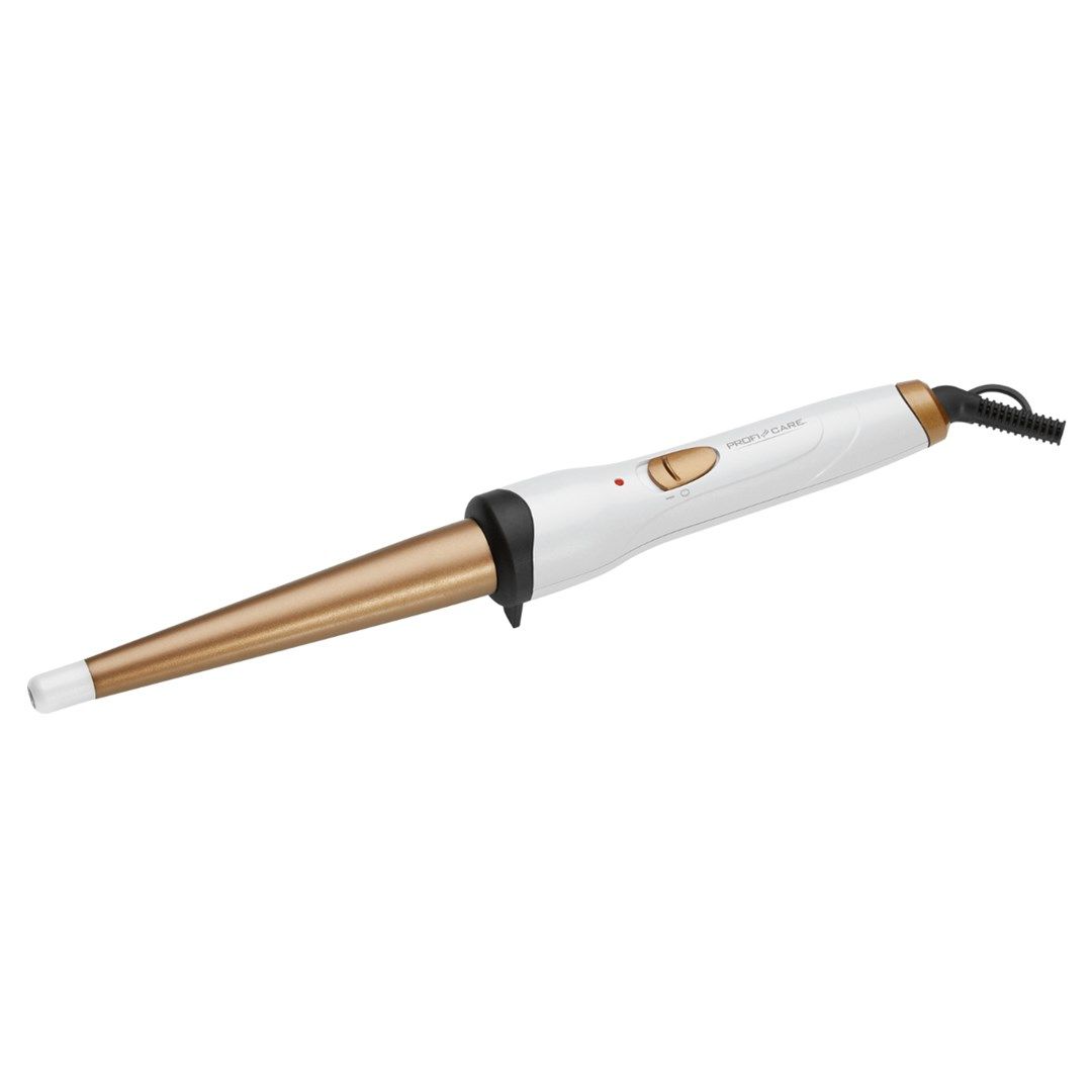 ProfiCare Conical Curling Iron PC-HC 3049 White/Gold